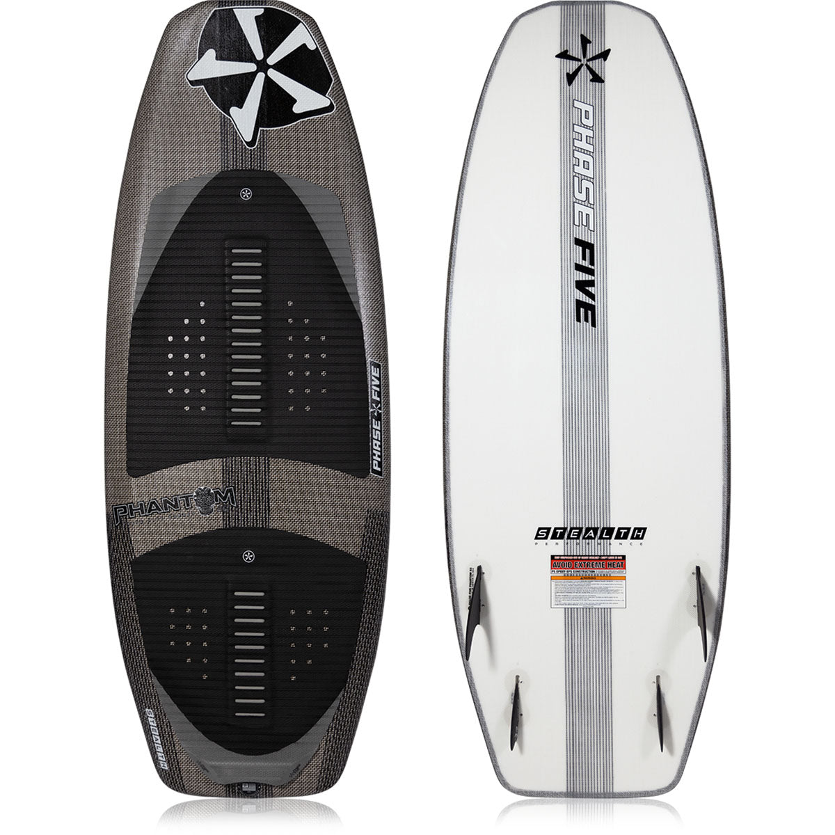 Phase 5 Phantom Stealth – Surf Style Wakesurf Board