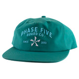 Phase 5 Captain Nylon Hat in Aqua