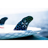 Phase 5 3D Honeycomb Twin Fin Set