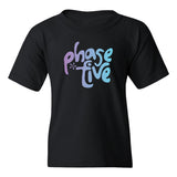 Phase 5 Youth Haze Tee in Black