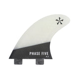 Phase 5 Carbon Twin Fin Set 4.3"