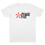 Phase 5 Classic Logo Tee in White