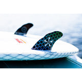 Phase 5 3D Honeycomb Twin Fin Set