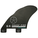 Phase 5 3D Speed Base Carbon Twin Fin Set