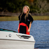 Phase 5 50/50 Hooded Towel in Red