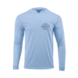 Phase 5 Banner SPF Hoodie in Blue Mist