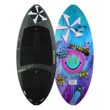 Phase 5 Key Jett Shreds Wakesurf Board 2024 - Black Pads