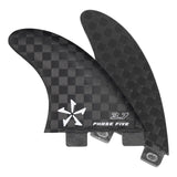 Phase 5 Carbon Twin Surf Fin Set