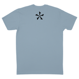 Phase 5 Slice Tee in Steel Blue