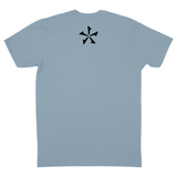 Phase 5 Slice Tee in Steel Blue