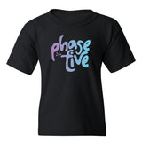 Phase 5 Youth Haze Tee in Black