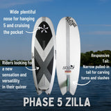 Phase 5 Zilla Wakesurf Board 2025